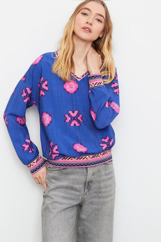 Diana Blue & Pink Jumper