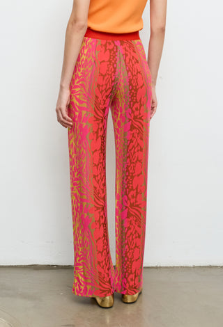 Red Leopard Pants