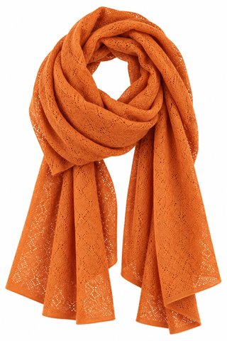 The Jade Burnt Orange Scarf