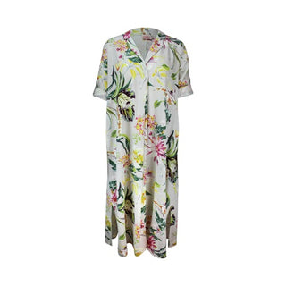 KAFTAN DRESS MILK FLORAL/3200372