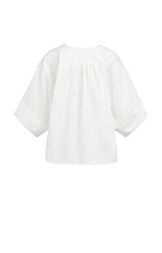Ivory Batwing Blouse