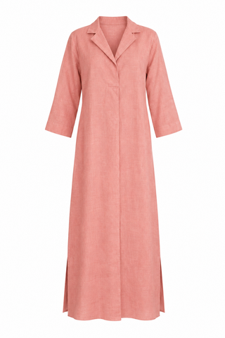 Juniper Kaftan in Rose 100% Linen
