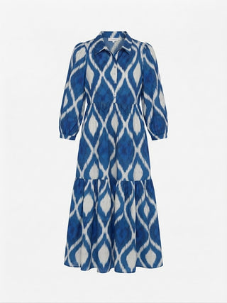 Chelsea Tiered Printed Dress Diamond