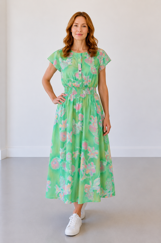 Harper Sun Dress Moyeau 100%Cotton