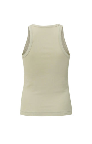 Rib Agate Grey Singlet