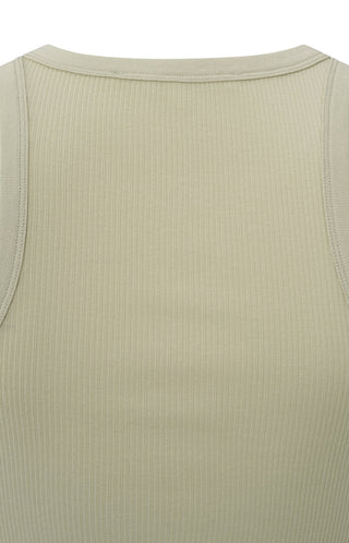 Rib Agate Grey Singlet