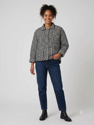 Zingo Black Stable+Herringbone Blk Jacket