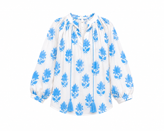 Megan Blu Flower Shirt