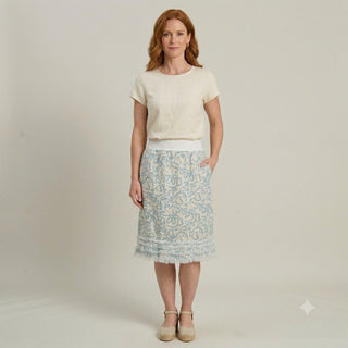 Rubie Skirt Boyton 100% Linen