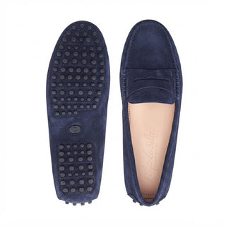 Felix Da Silva Suede Navy