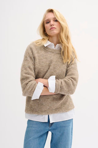 EW The Dune Melange Knit Pullover