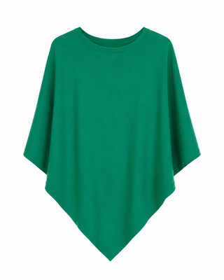 Julia Emerald Knitted Poncho