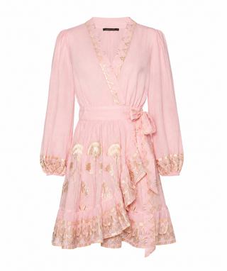 Mini Papyrus P/champ Wrap L/s Dress