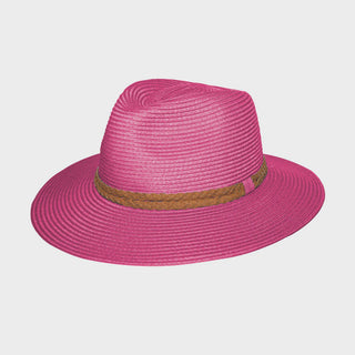 Gerry Fedora Hat Fuchsia 58cm
