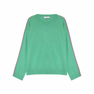 Sofia Leaf Green Jumper