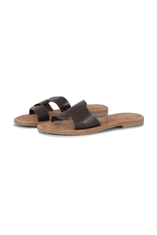 Vera 1004 Leather Sandal Bison