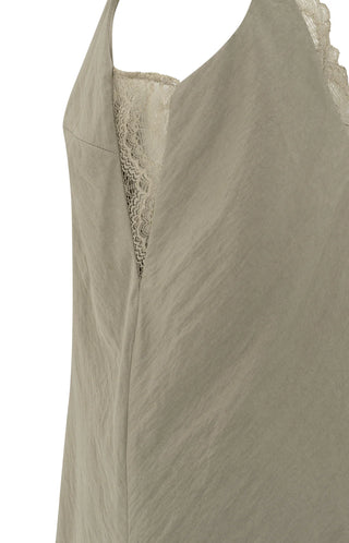Singlet Seneca Rock Beige w Lace