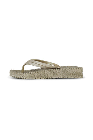 Cheerful 13 Flip Flop On Platform Sole Platin