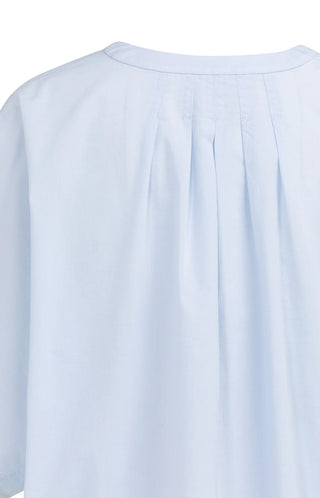 Light Blue Batwing Blouse