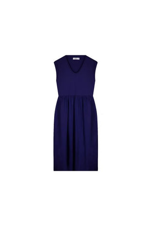 Ayna S/slv Navy Dress