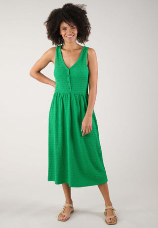 Aria Green Slv Dress