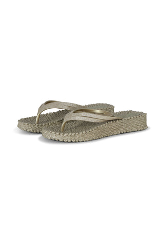 Cheerful 13 Flip Flop On Platform Sole Platin