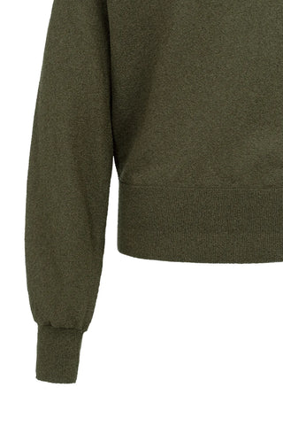 Army Batwing Knit Sweater