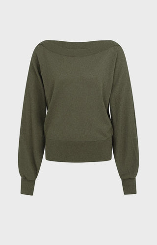 Army Batwing Knit Sweater