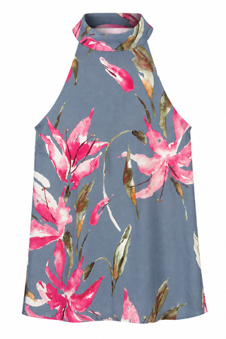 Brittany Haulter Neck Top in Vado ViscosePR