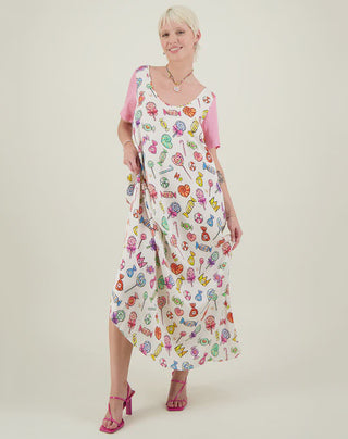 Vera candy maxi dress