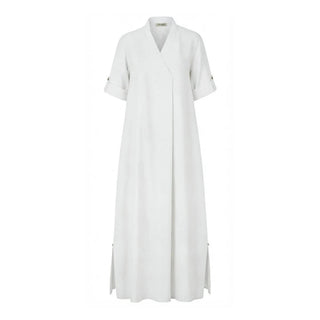 Stephanie in Ivory100% LinenPL