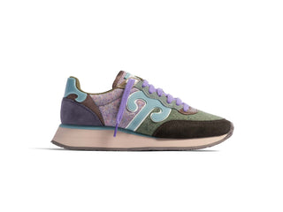Master Wool  Multi Green and Multi Lilac Trainer