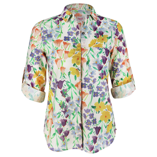 Kelly CB Mauve Floral Shirt